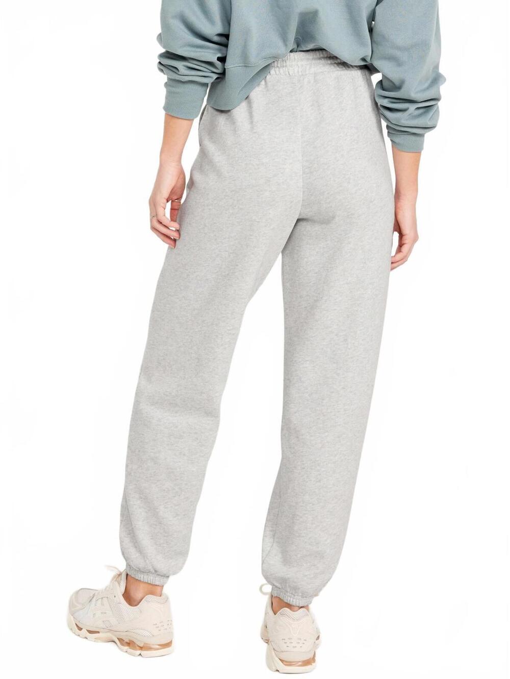 Extra High-Waisted SoComfy Jogger Sweatpants Old Navy Light Gray NWT Medium - Picture 2 of 4